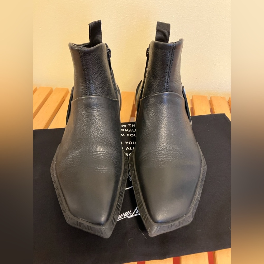 Fluevog Strange New Worlds Manifold Cadet Ankle Boots W7.5/M5.5 - Picture 2 of 6